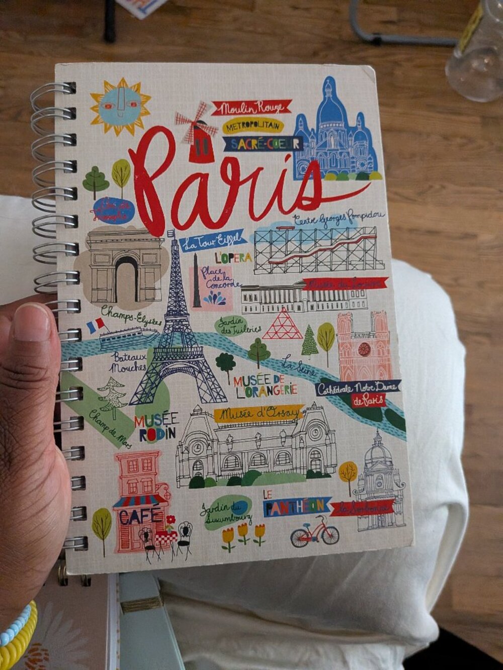 Paris Motif Ecojet Planner/Journal